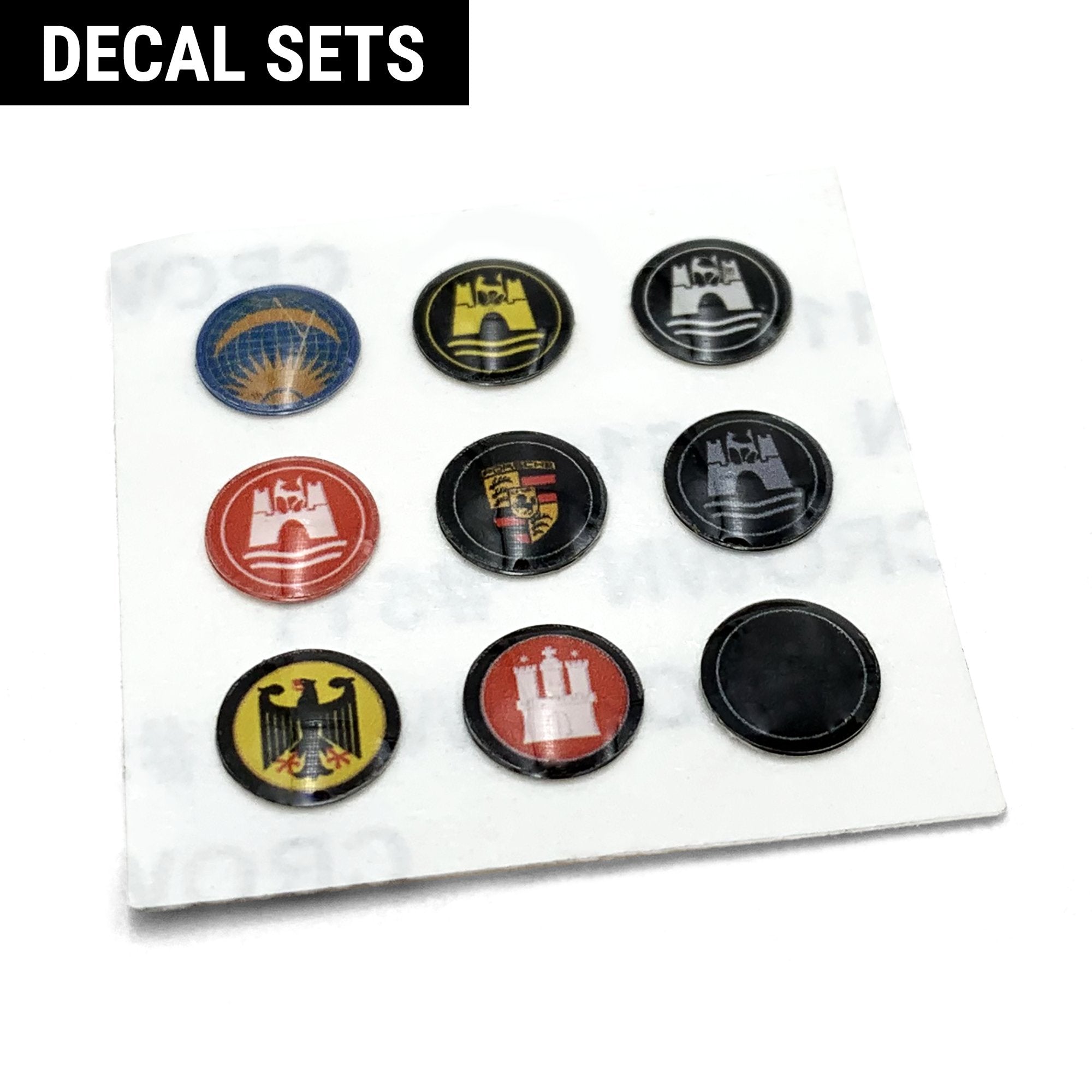Volkswagen Horn Button Steering Wheel Decal Sets