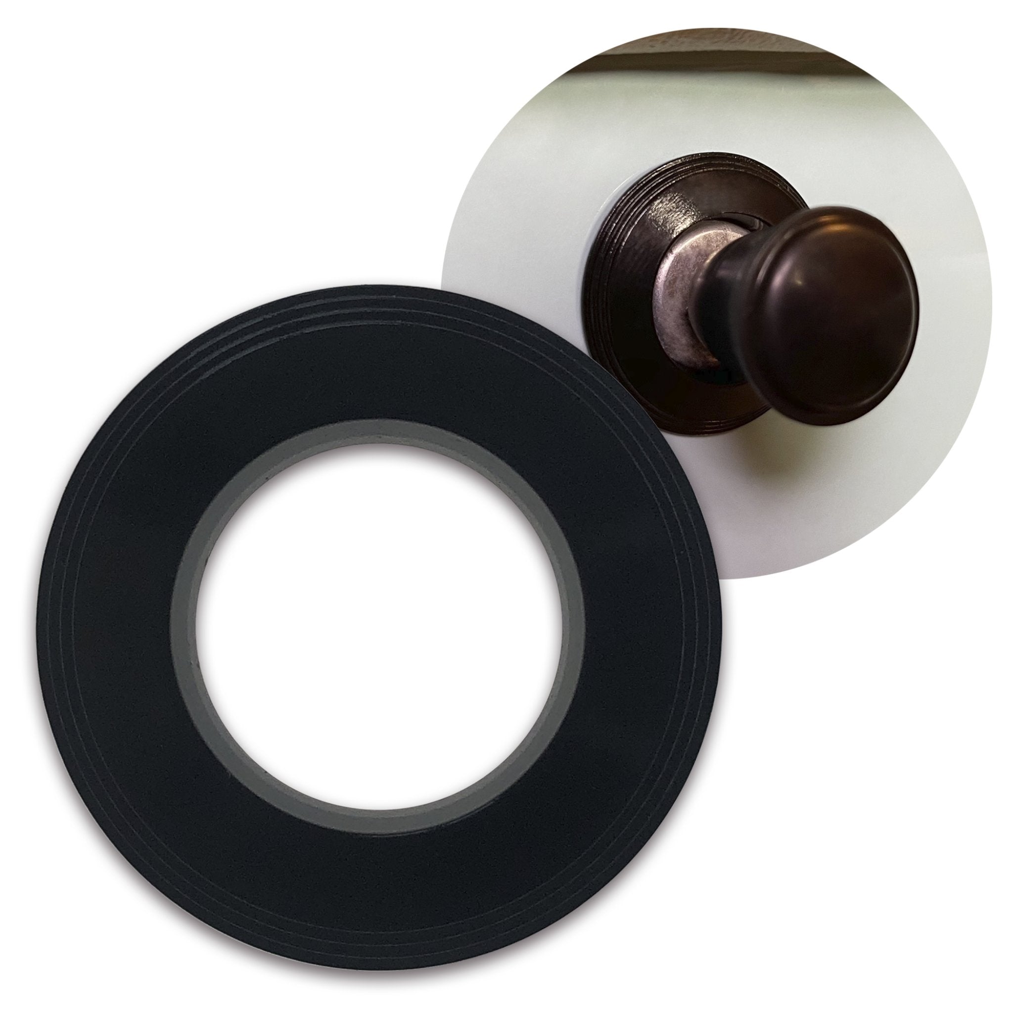Magnetic Interior Switch Trim Ring Cover (Black) For VW T1 Beetle Bug Ghia T3