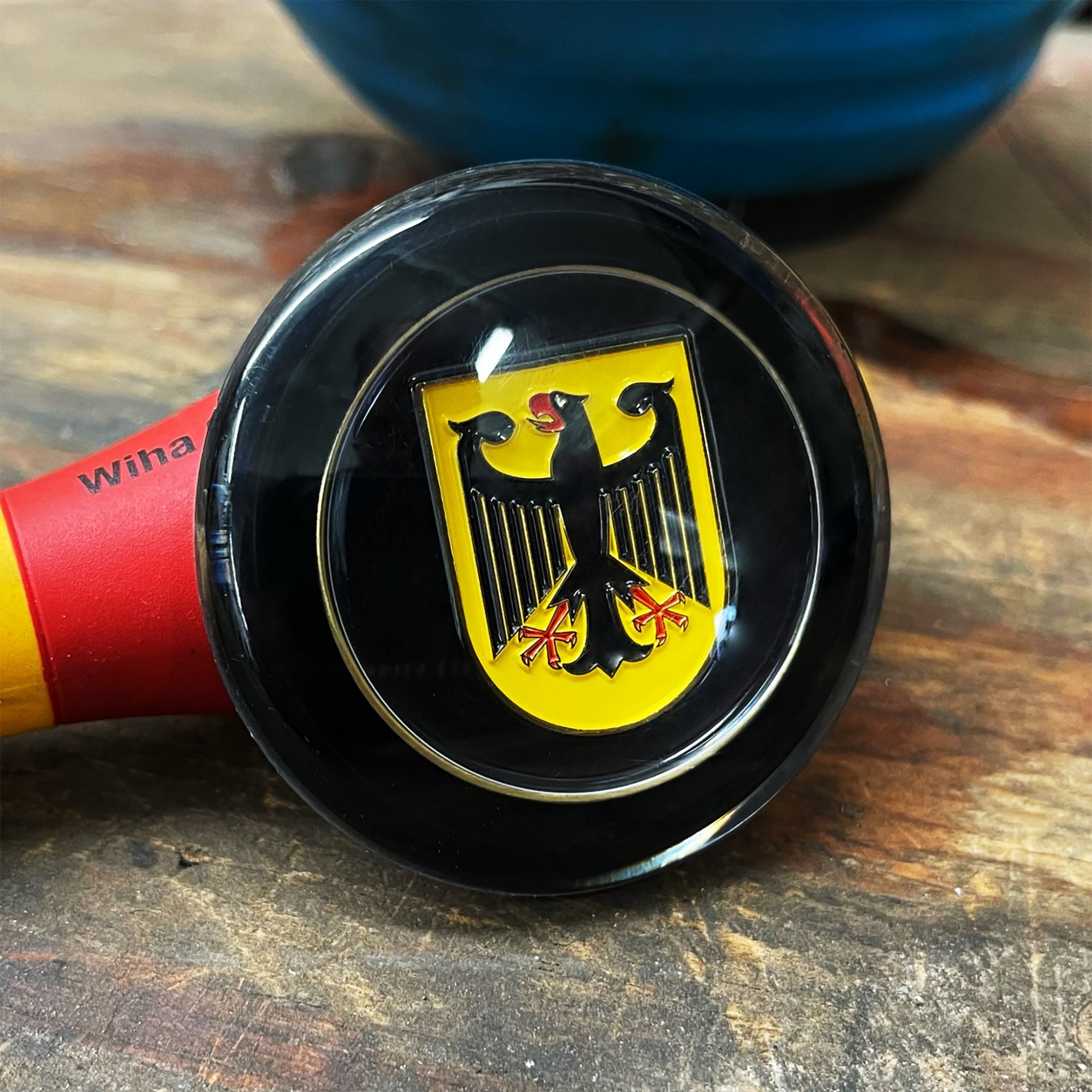 Steering Wheel Deutschland Horn Button for VW 56-60 Bug Beetle T1 55-67 Bus T2
