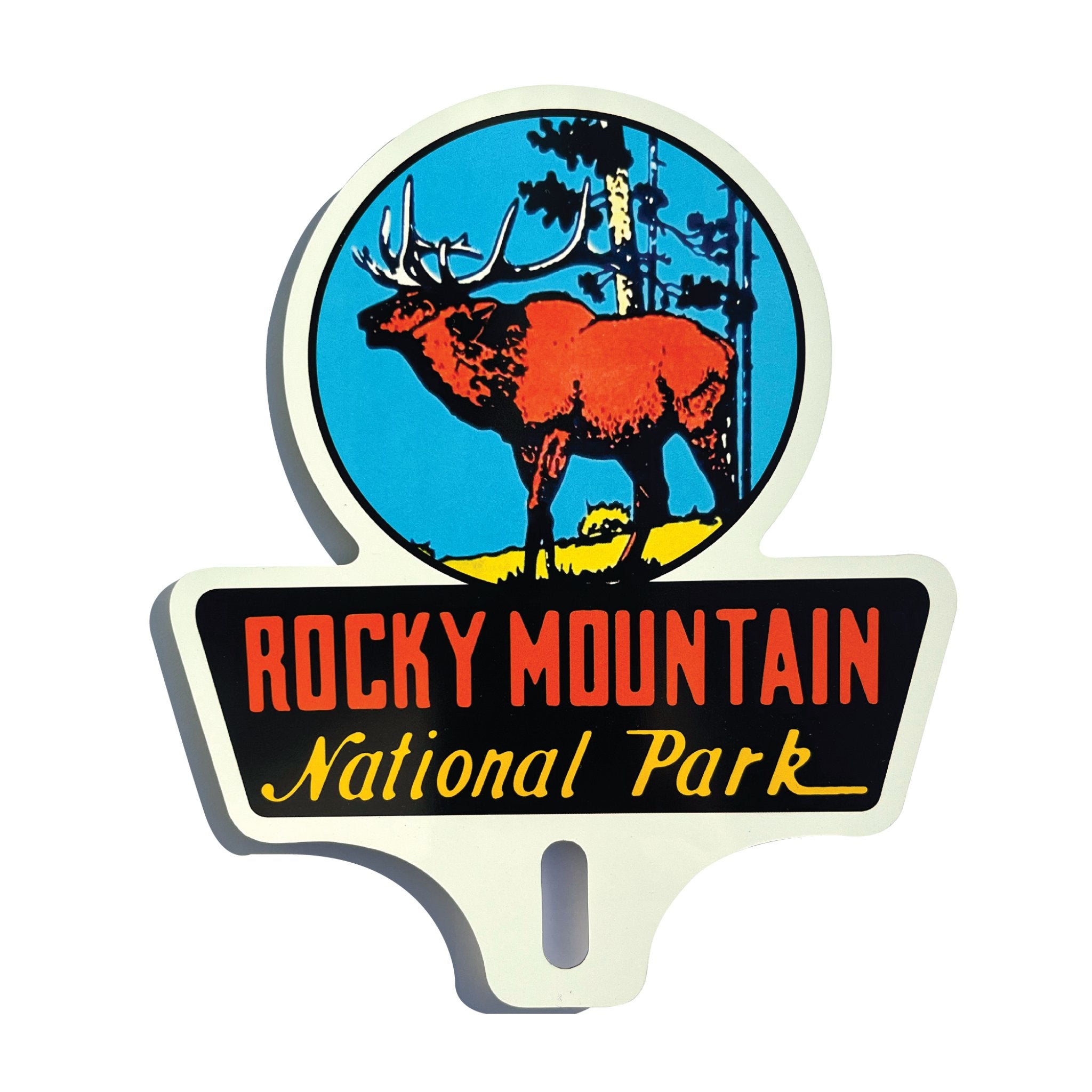 Rocky Mountain National Park License Plate Topper American Parks Car Truck