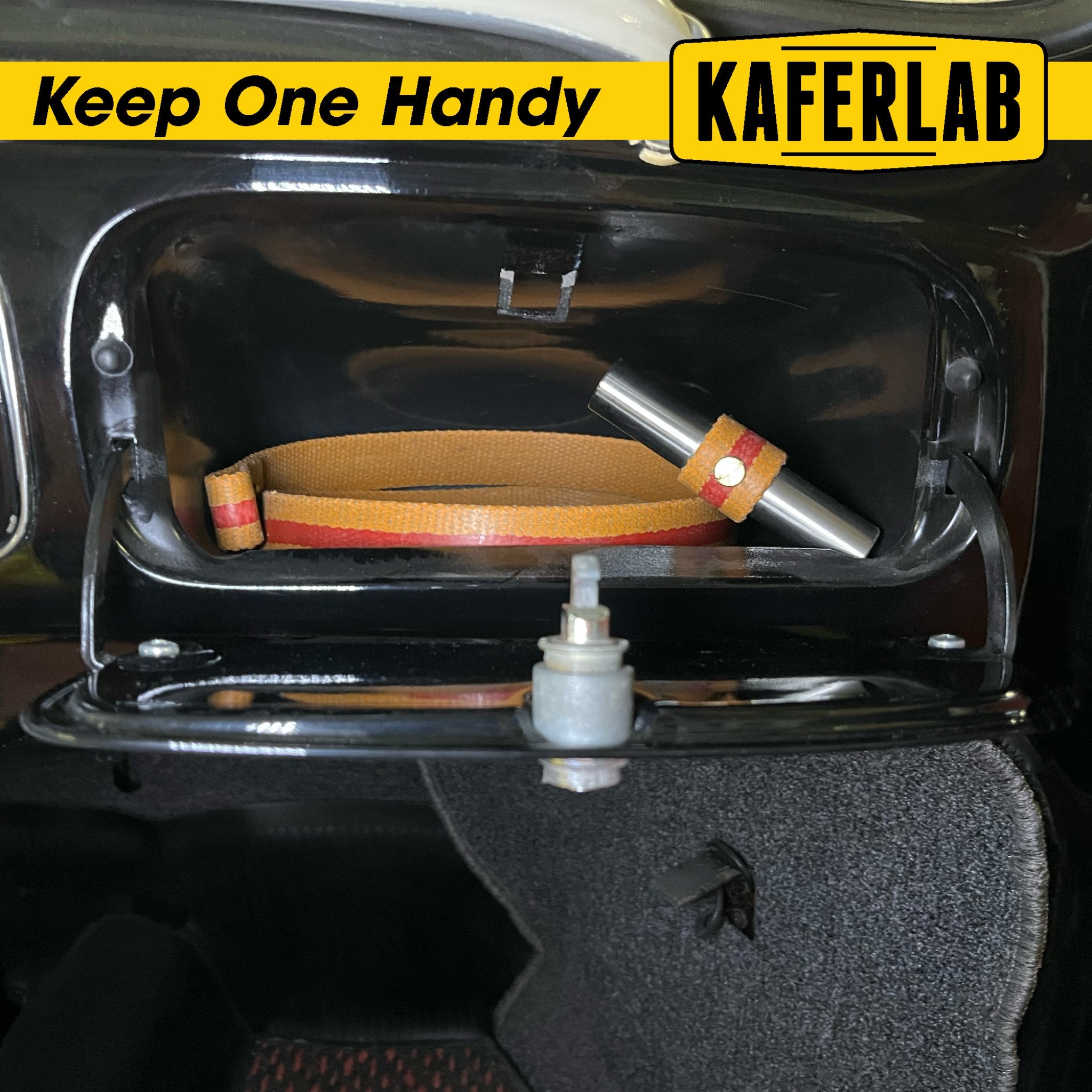 Emergency Hand Rope Starter for VW Beetle Bus Karmann Ghia Manual Crank Backup