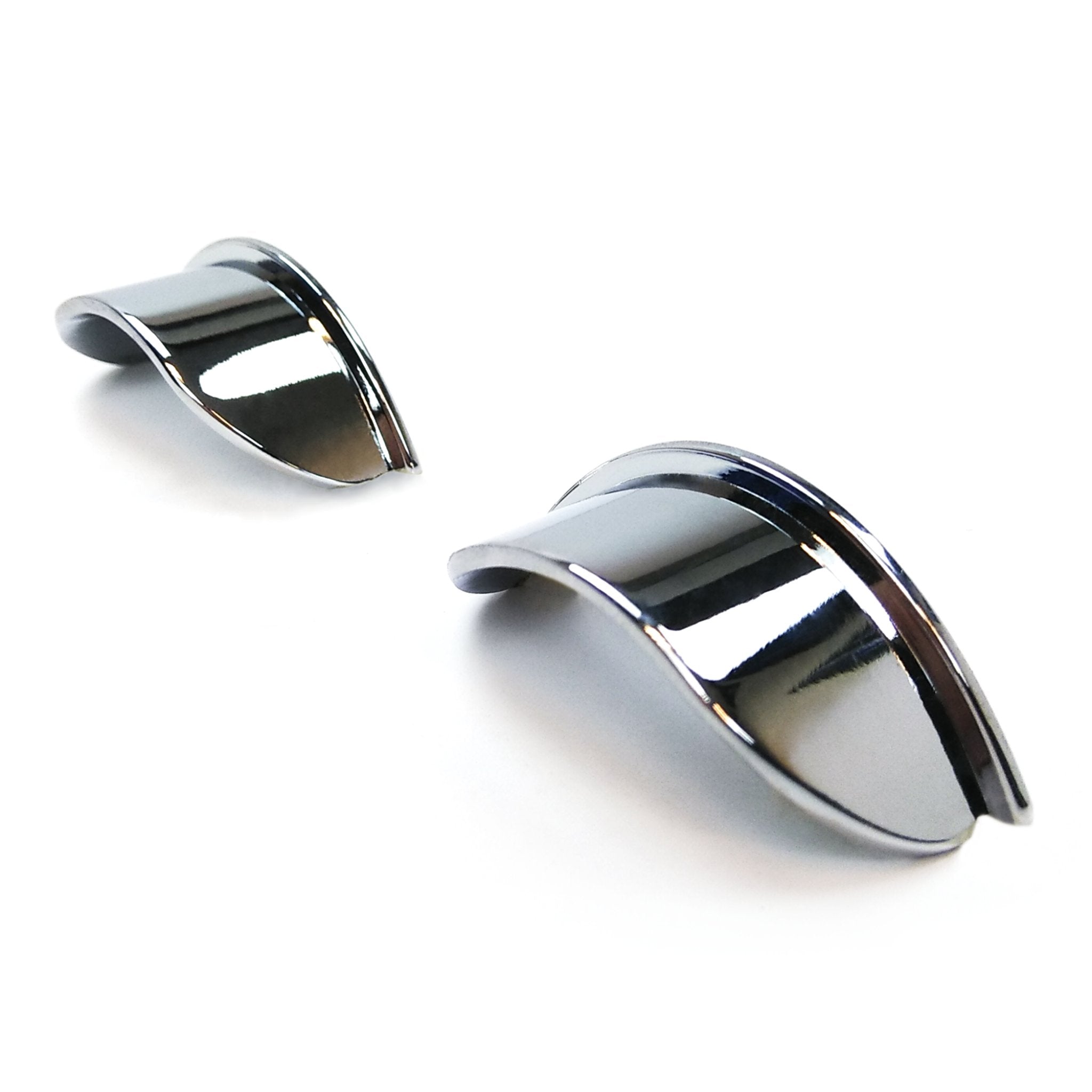 Volkswagen Rear Tail Light Peaks Eyebrow Lip Set - VW AirCooled Beetle Bug Type 1 1955 - 1961