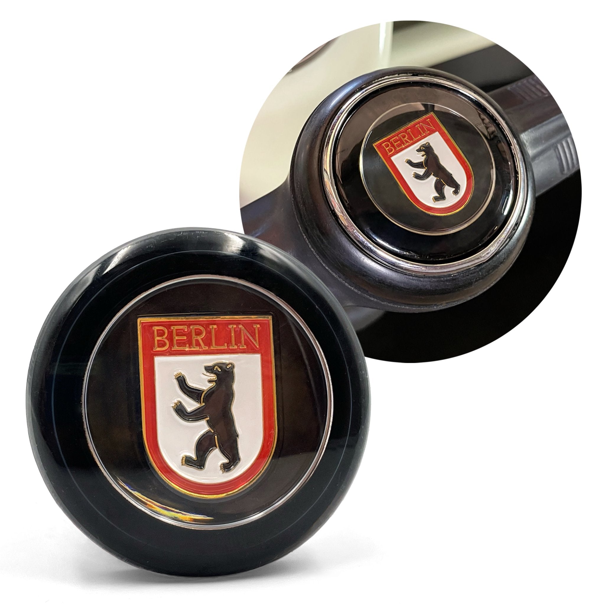Steering Wheel Berlin Horn Button for VW 56-60 Bug Beetle T1 55-67 Bus T2