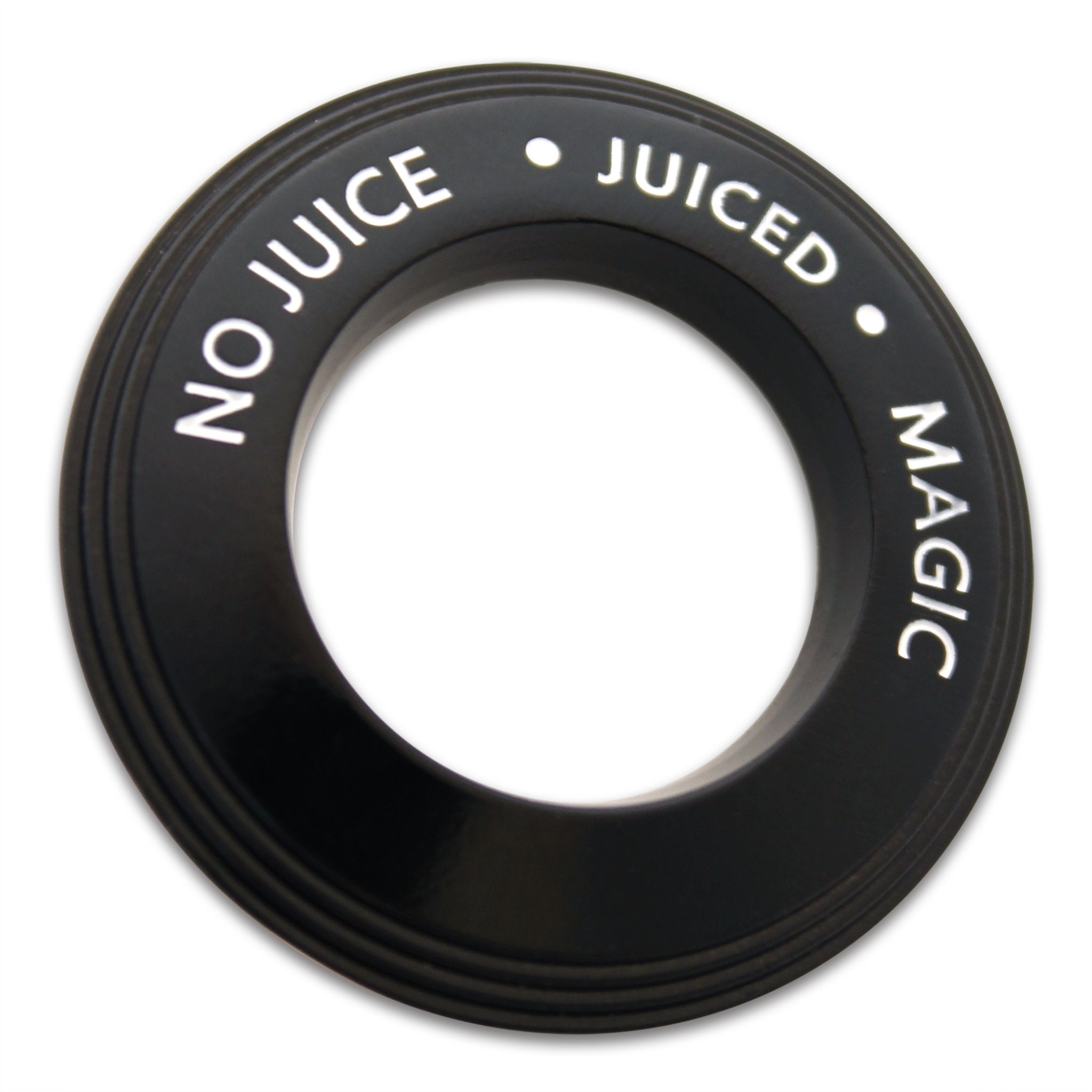 Magnetic Ignition Switch (NO JUICE.JUICED.MAGIC) Trim Ring Cover (Black) For VW