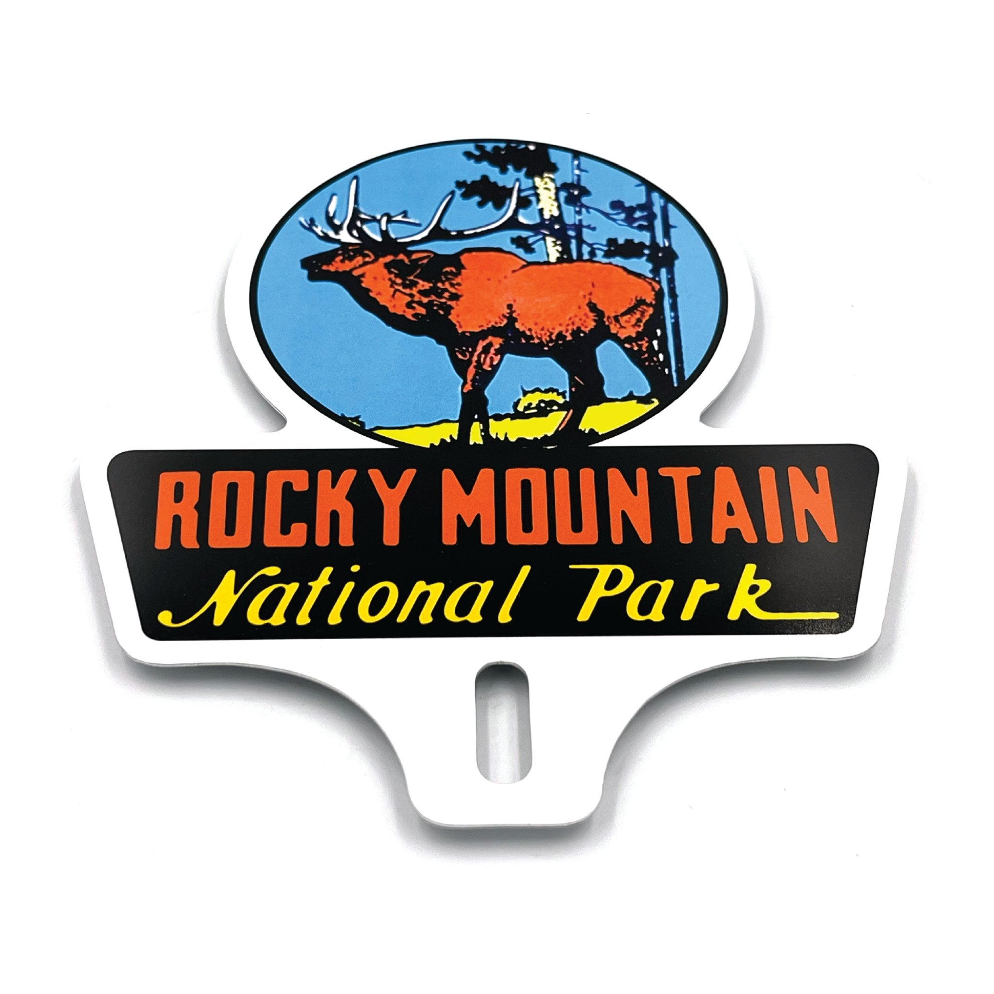 Rocky Mountain National Park License Plate Topper American Parks Car Truck