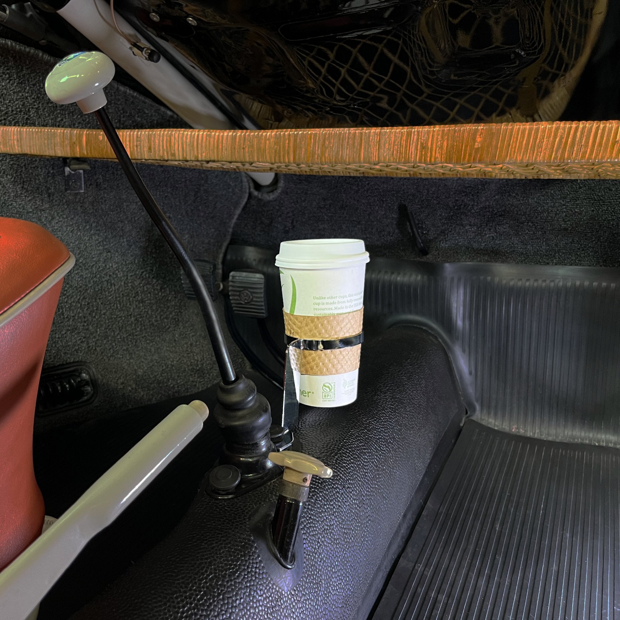 Cup Holder for VW Volkswagen Beetle, Bug, Oval, Split, KDF, Ghia, Thing, Type 3