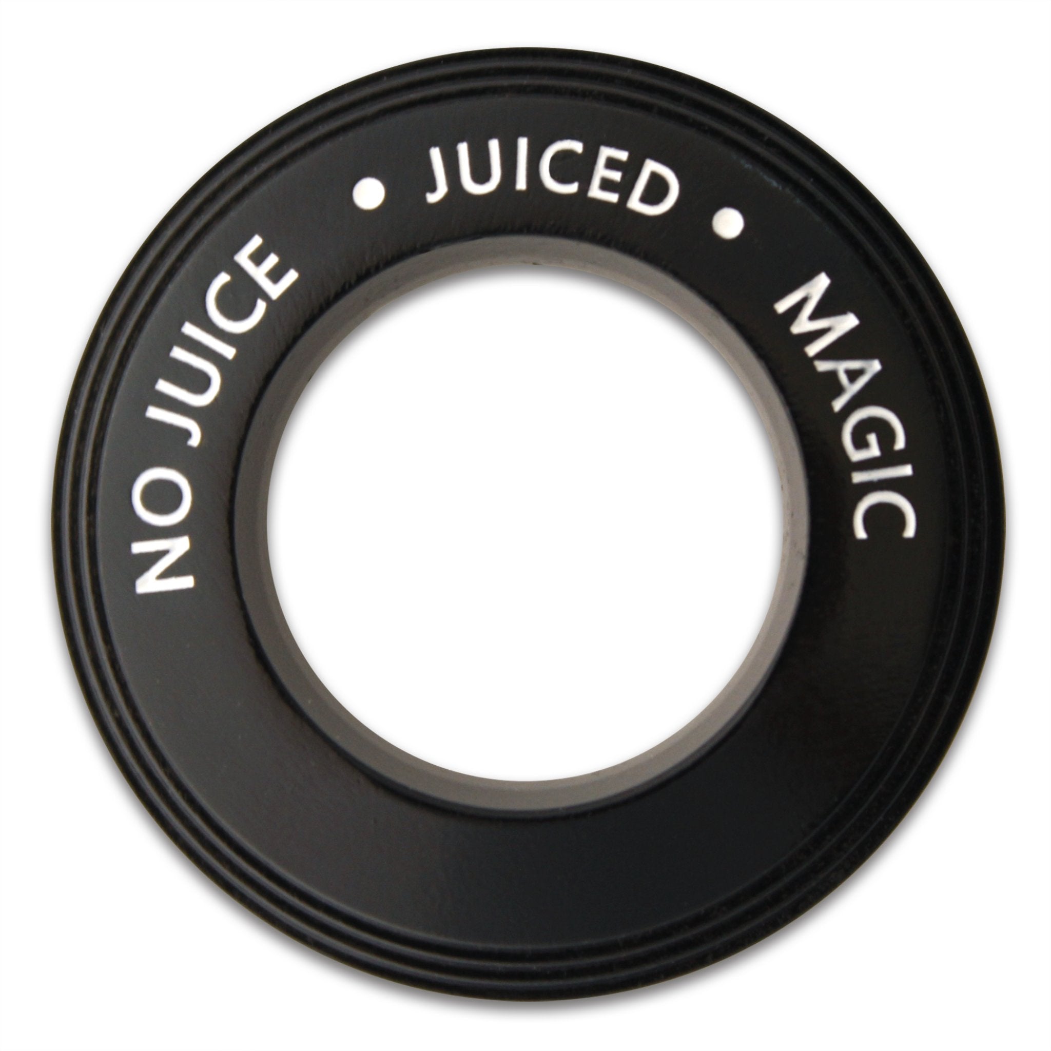 Magnetic Ignition Switch (NO JUICE.JUICED.MAGIC) Trim Ring Cover (Black) For VW