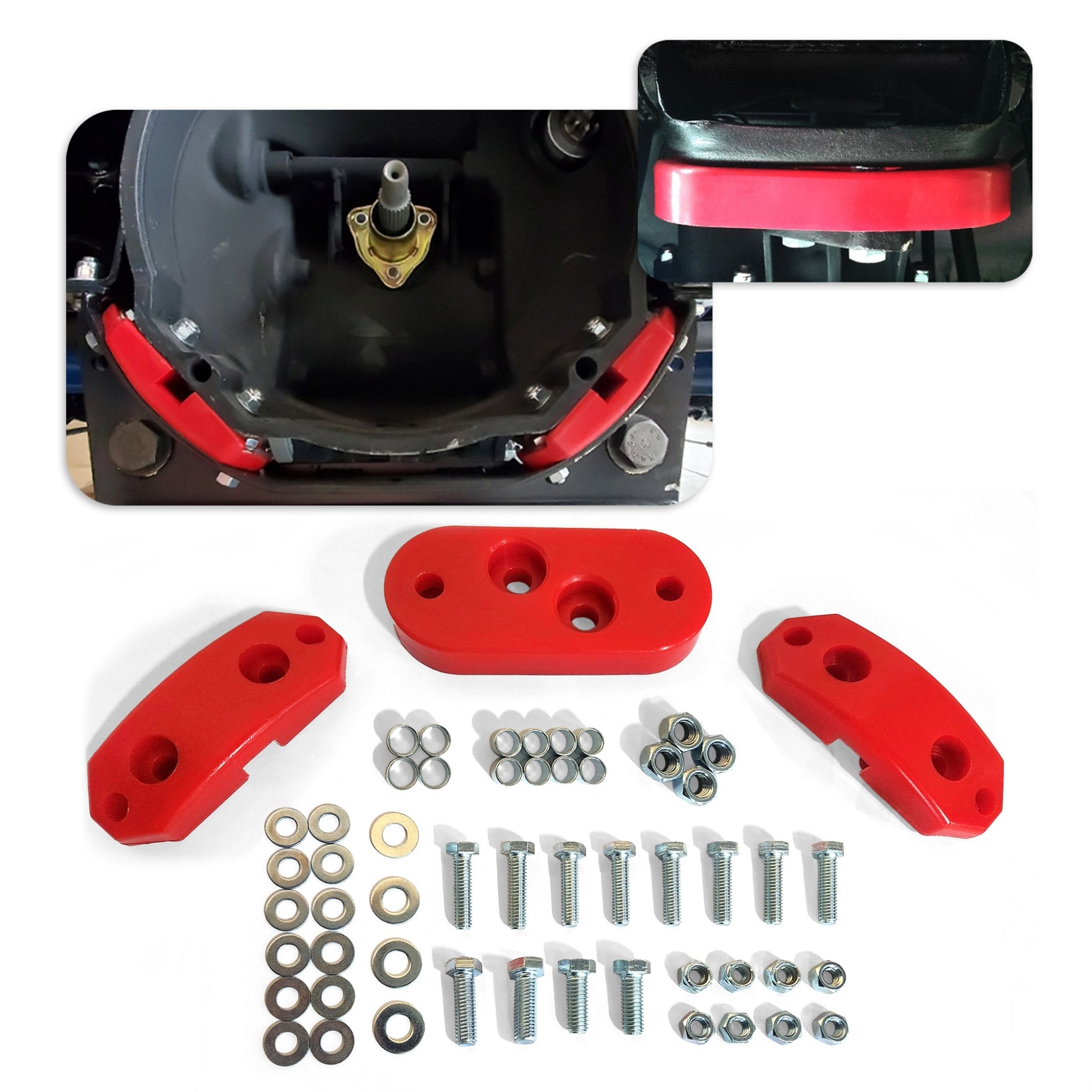 1961-1972 VW Urethane Transmission Mount Kit for Beetle Type3 Ghia - EMPI 9540
