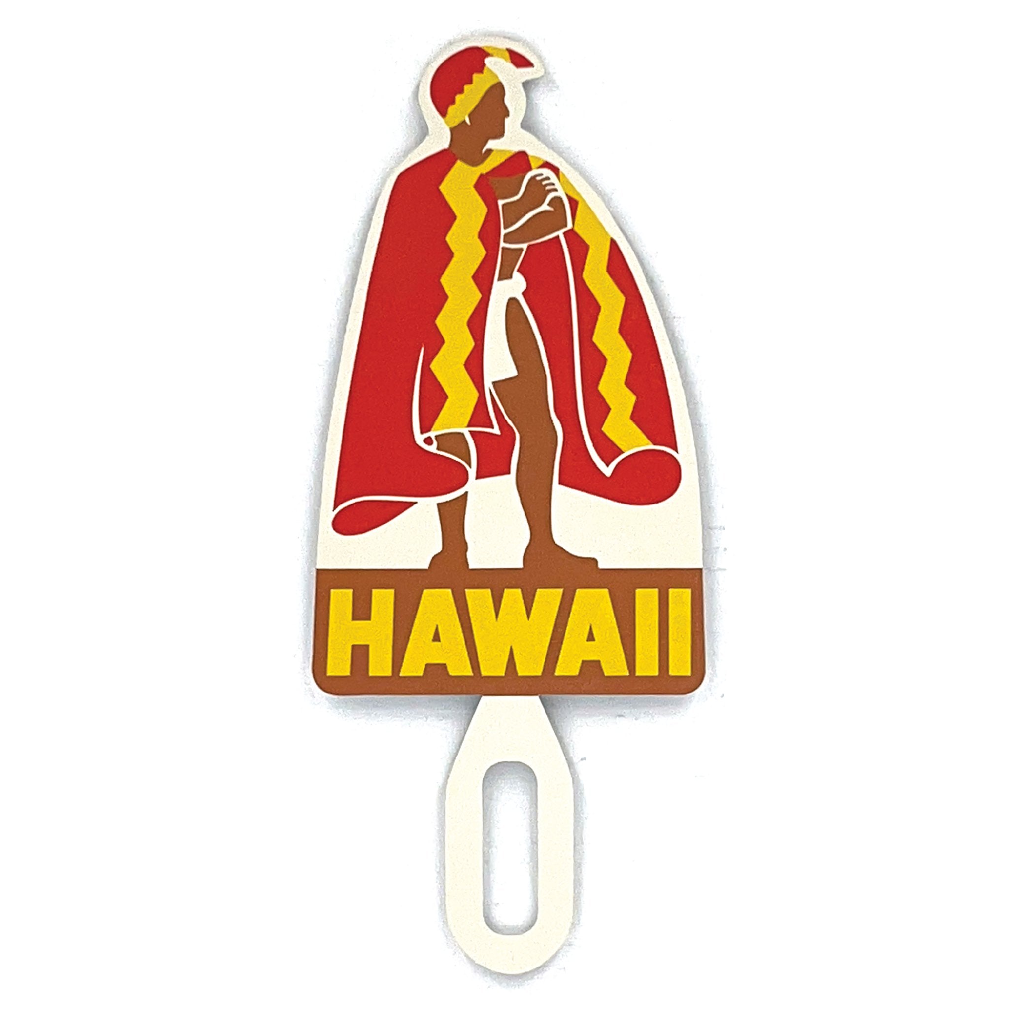 HAWAII License Plate Topper Vintage Style Accessory Car Truck King Kamehameha