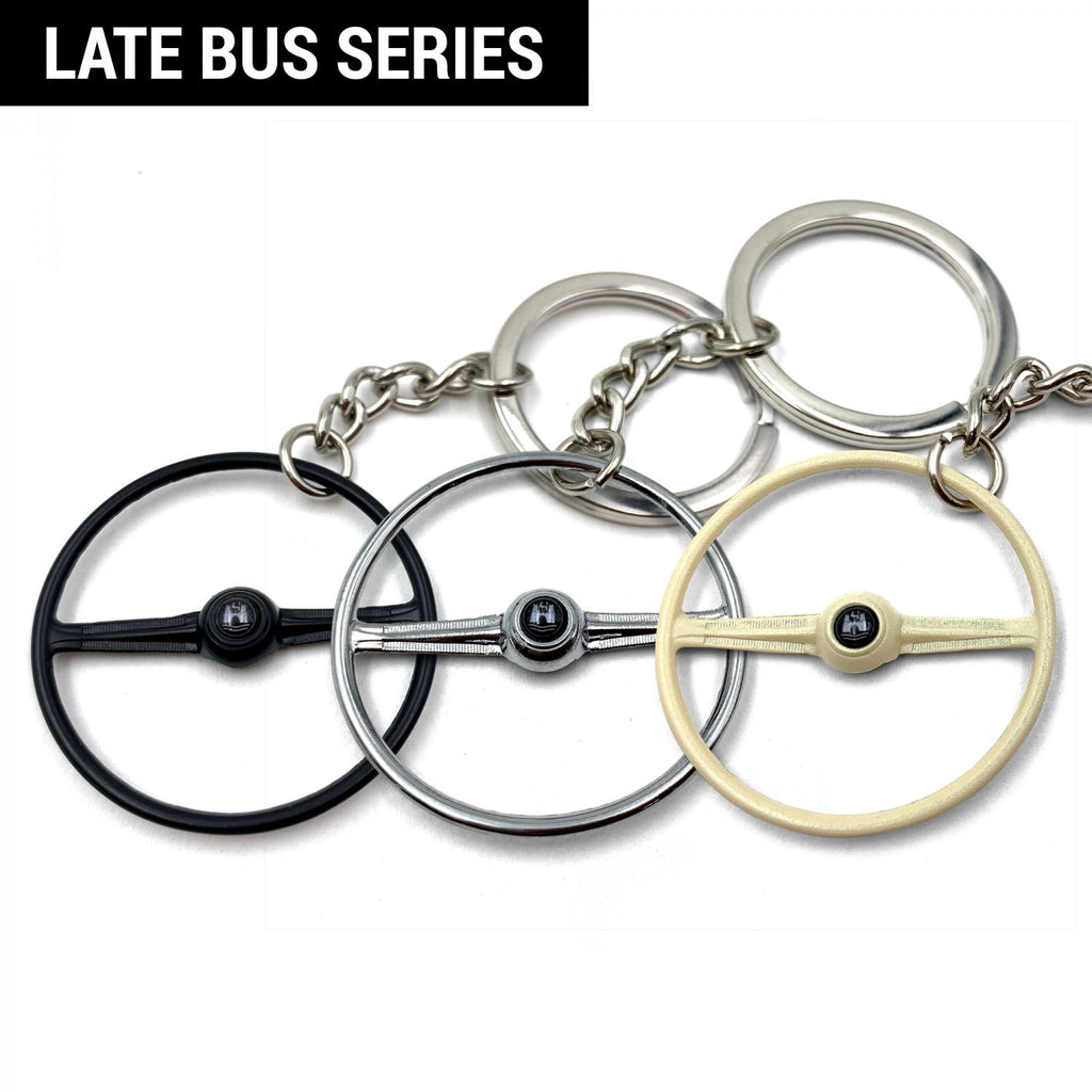 Volkswagen Late Bus Steering Wheel Keychains