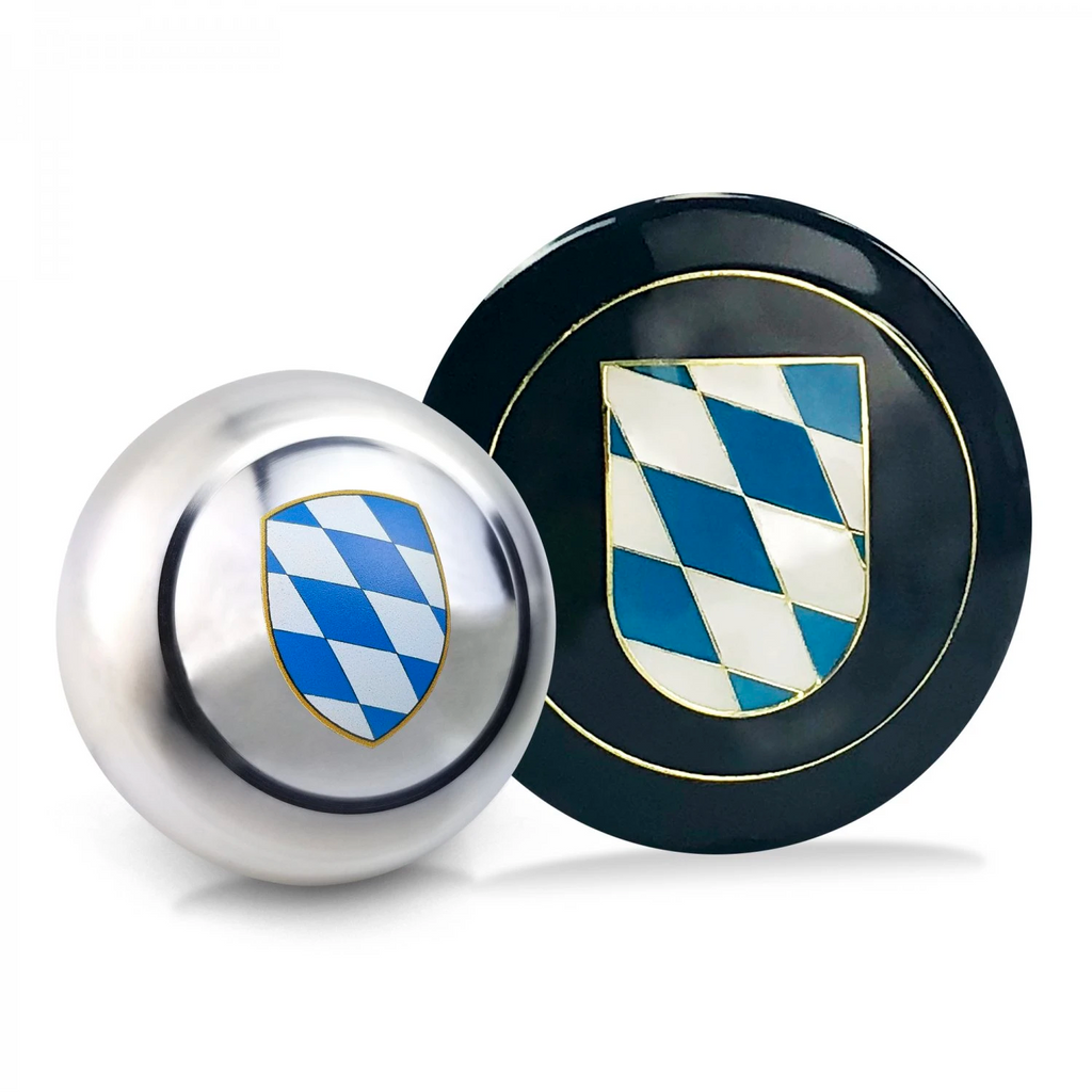 Bavaria 2Pc Dress Up Kit ~ Horn Button & Shift Knob