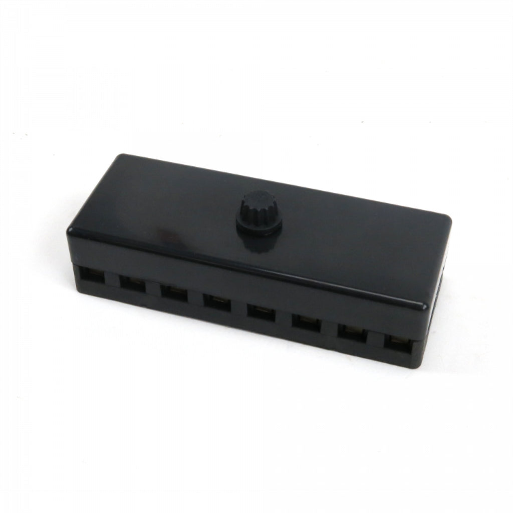 Universal Ceramic Torpedo Bullet 8 Fuse Block with Cover