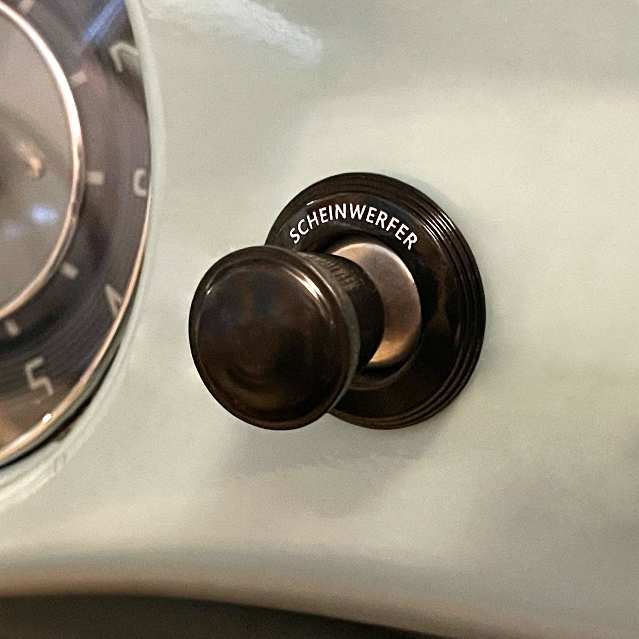 Magnetic Headlight Switch (SCHEINWERFER) Trim Ring Cover For VW Beetle