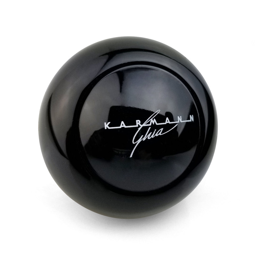 Karmann Ghia Black Gear Shift Knob for Volkswagen Porsche