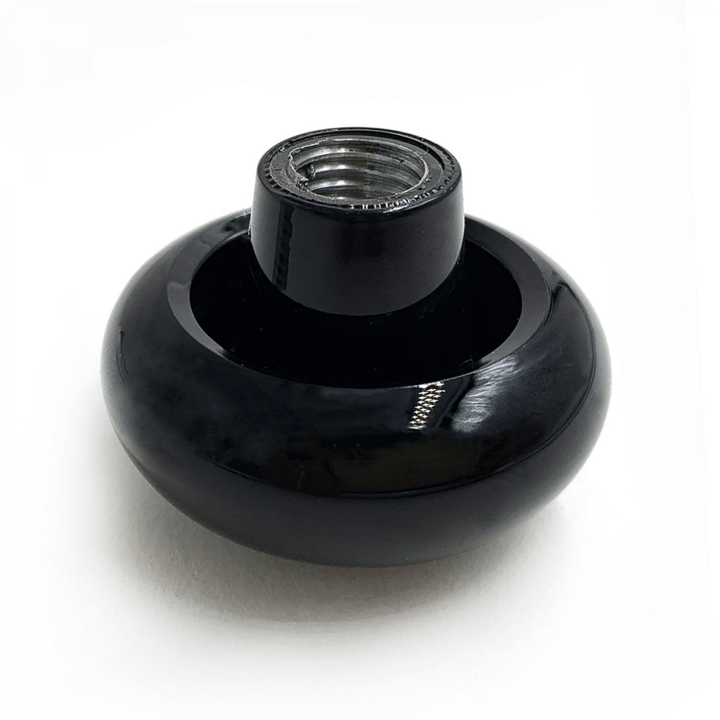 Brandenburg 2Pc Kit - Horn Button & Black 10mm Shift Knob Bus Beetle Ghia Cox