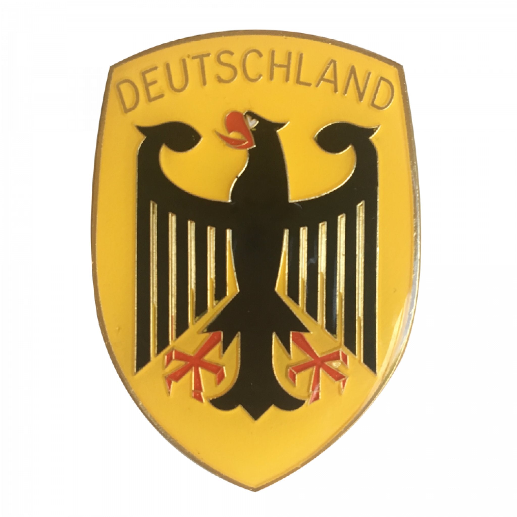 VW German Deutschland Hood Badge Crest