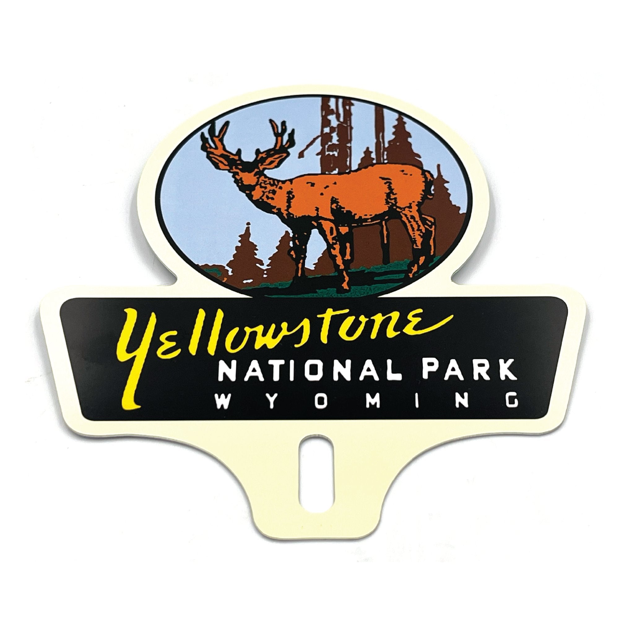 Yosemite National Park License Plate Topper American Parks Retro Car Truck Cycle