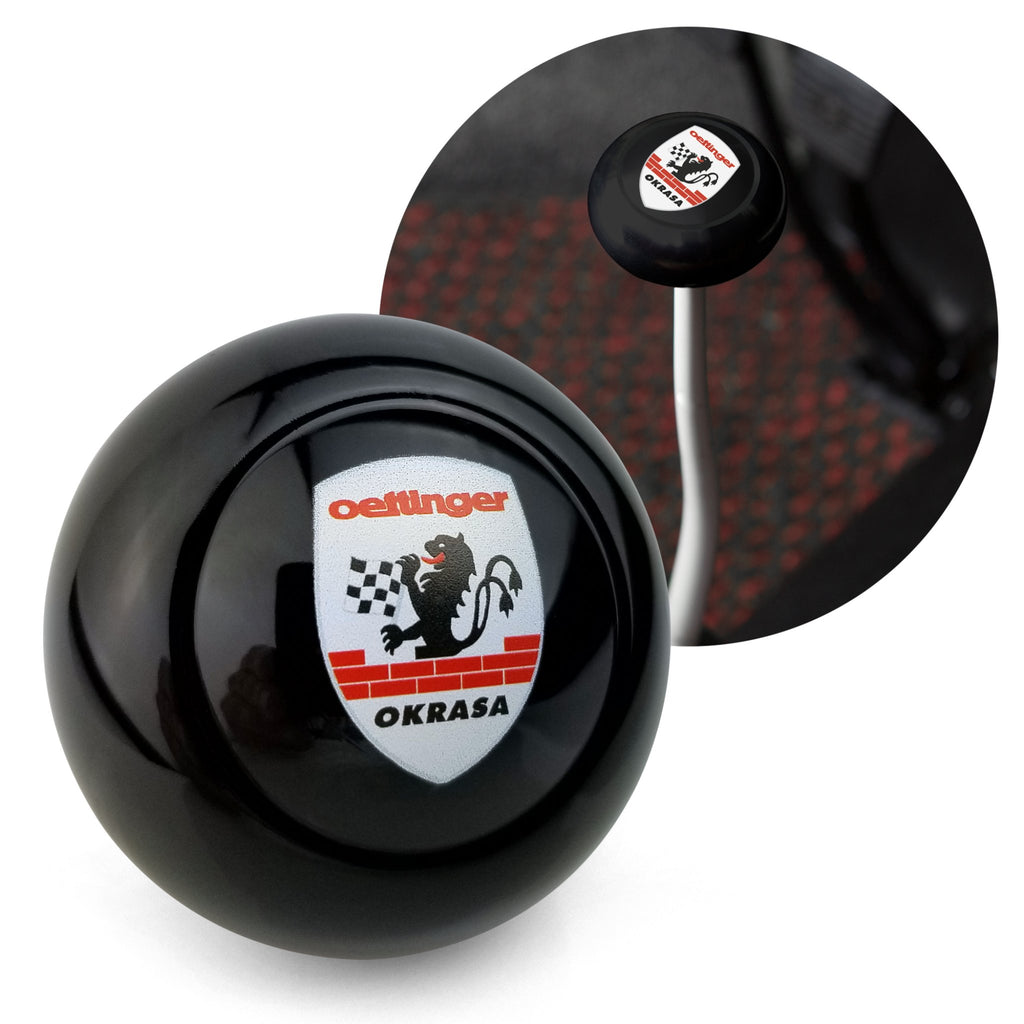 Okrasa Black Gear Shift Knob for Volkswagen Porsche