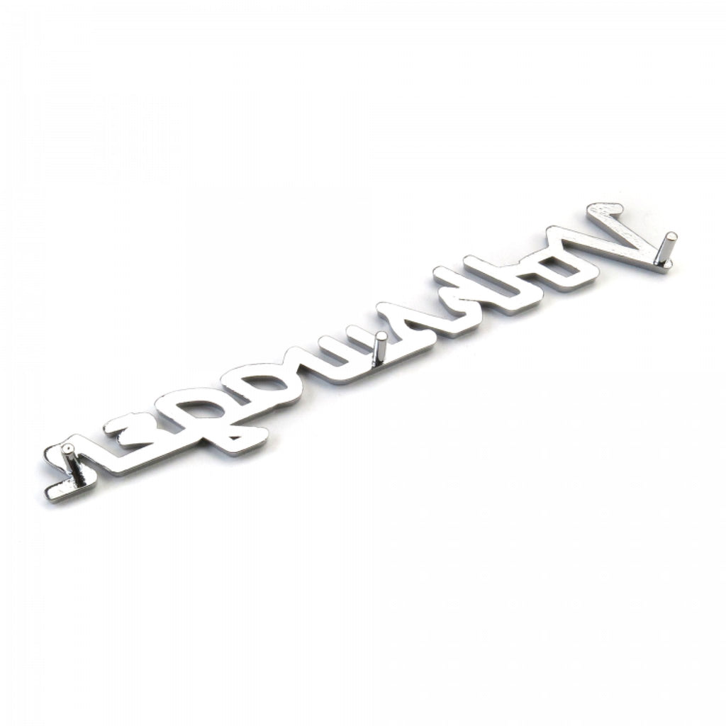 Volkswagen Chrome Metal Hood Script Emblem