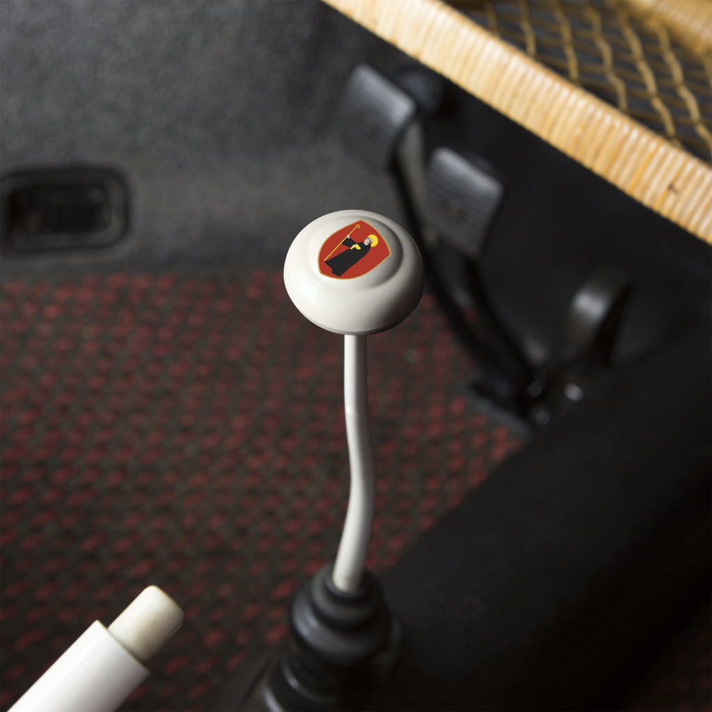 Ivory Coat of Arms Glarus Gear Shift Knob for Volkswagen Porsche
