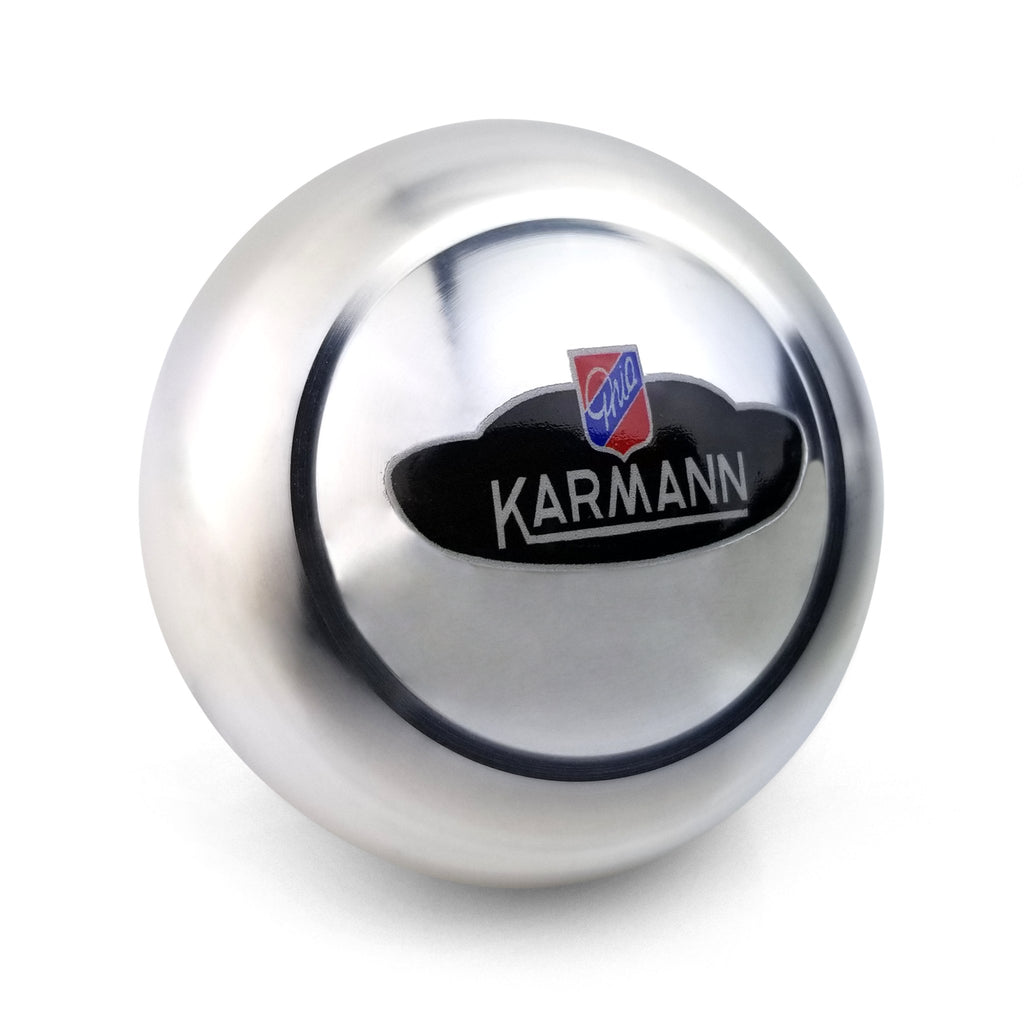 VW Karmann Ghia Crest Billet Gear Shift Knob for Sedan & Convertible