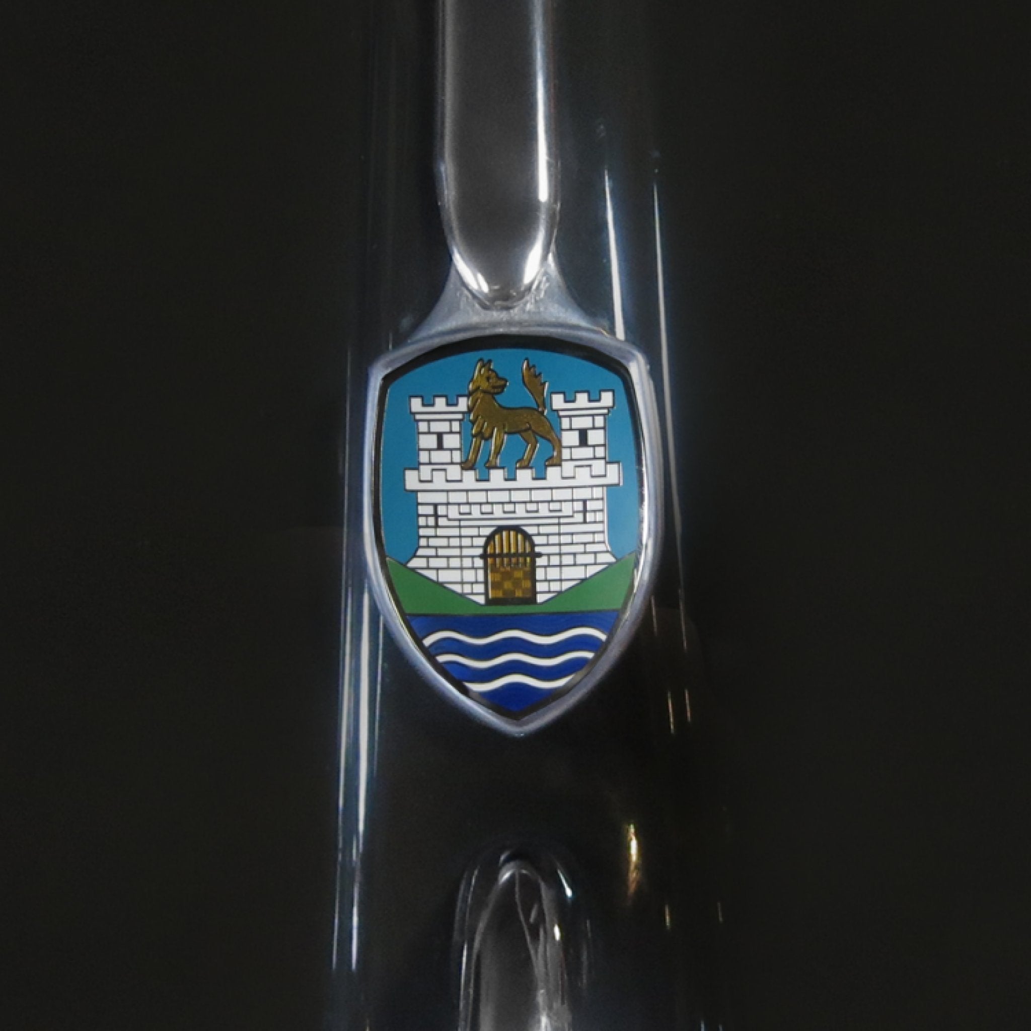 VW Wolfsburg Crest Hood Emblem