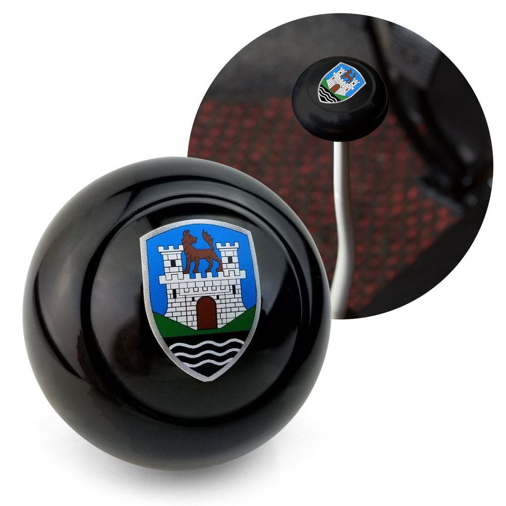 Wolfsburg Black Gear Shift Knob for Volkswagen Porsche