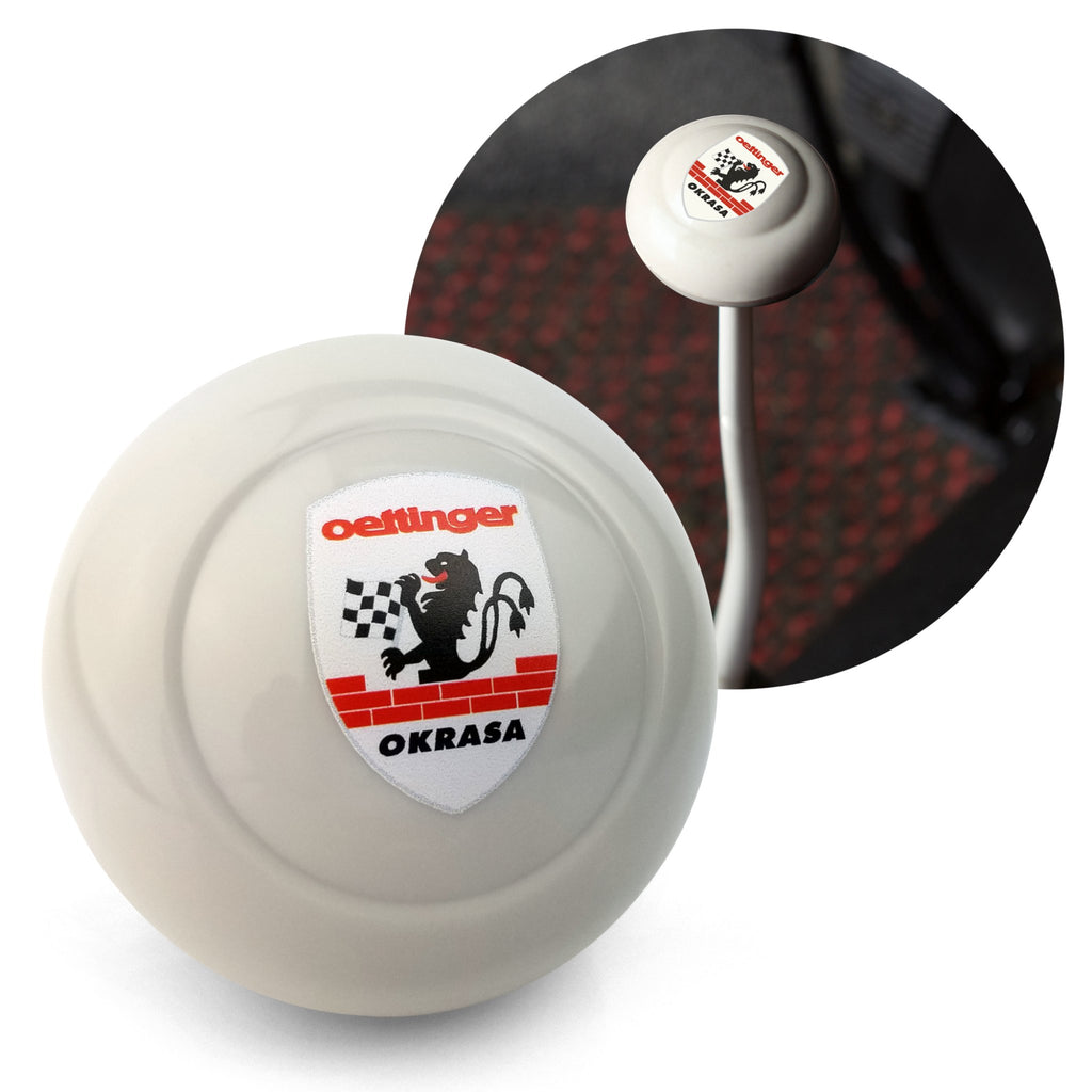 Ivory Okrasa Gear Shift Knob for Volkswagen Porsche