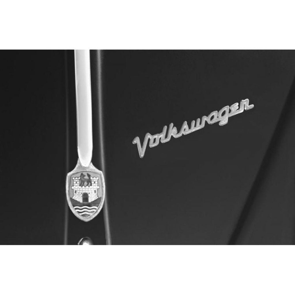 Volkswagen Chrome Metal Hood Script Emblem