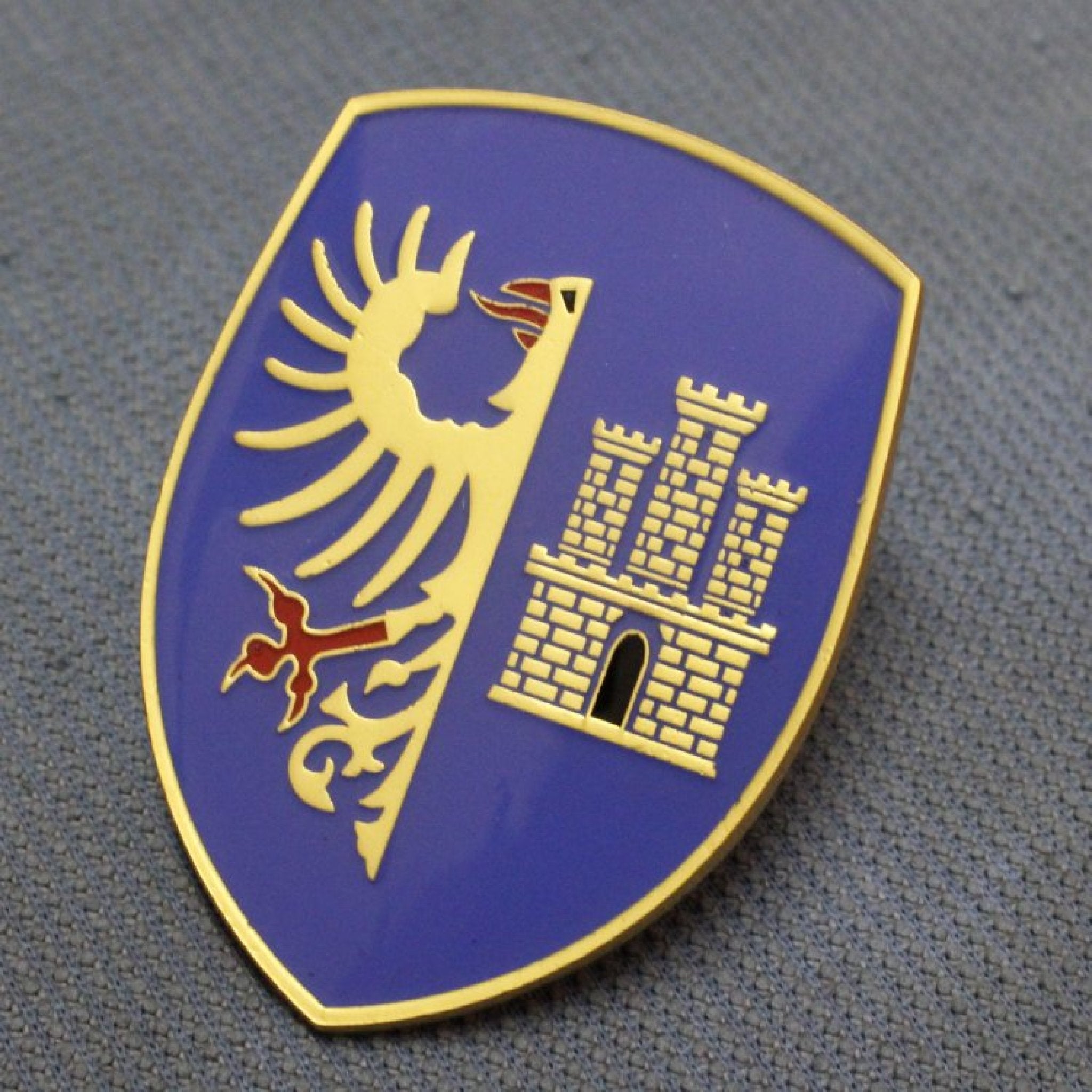 VW Eagle Crest Wolfsburg Hood Badge Crest