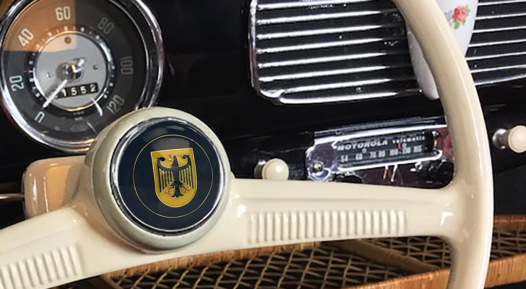 VW Käfer Schließplatte Motorhaube - Bekabo Classicparts