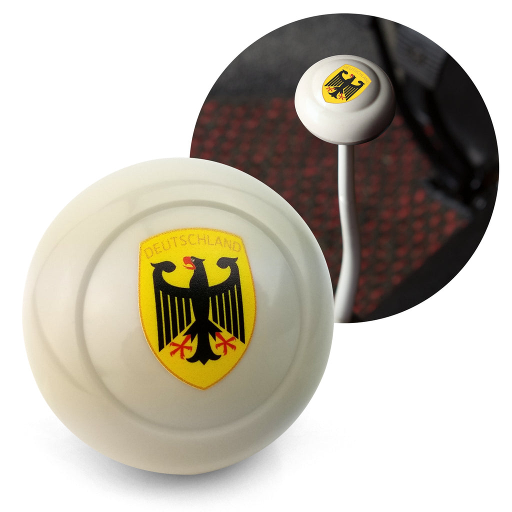 Deutschland Ivory Gear Shift Knob for Volkswagen Porsche