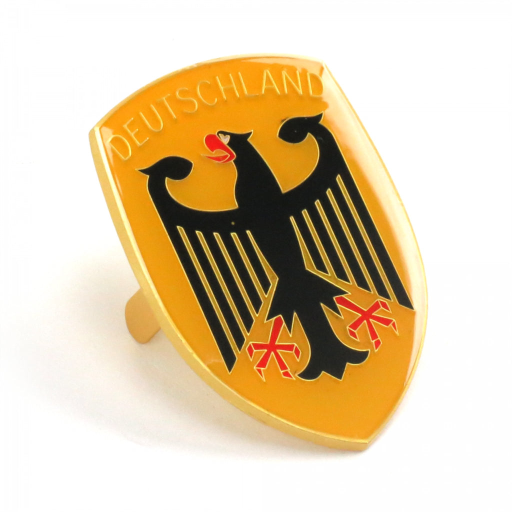 VW German Deutschland Hood Badge Crest