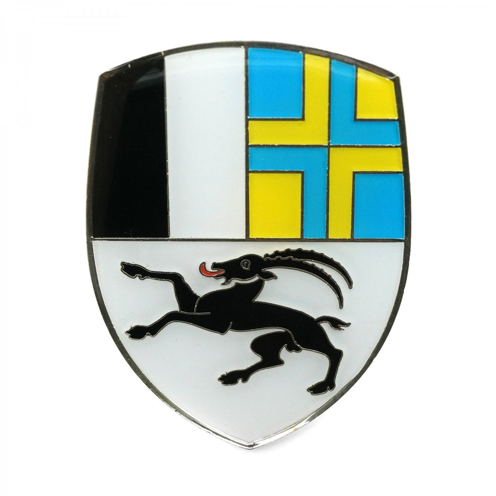 VW Coat of Arms of Graubunden Hood Badge Crest