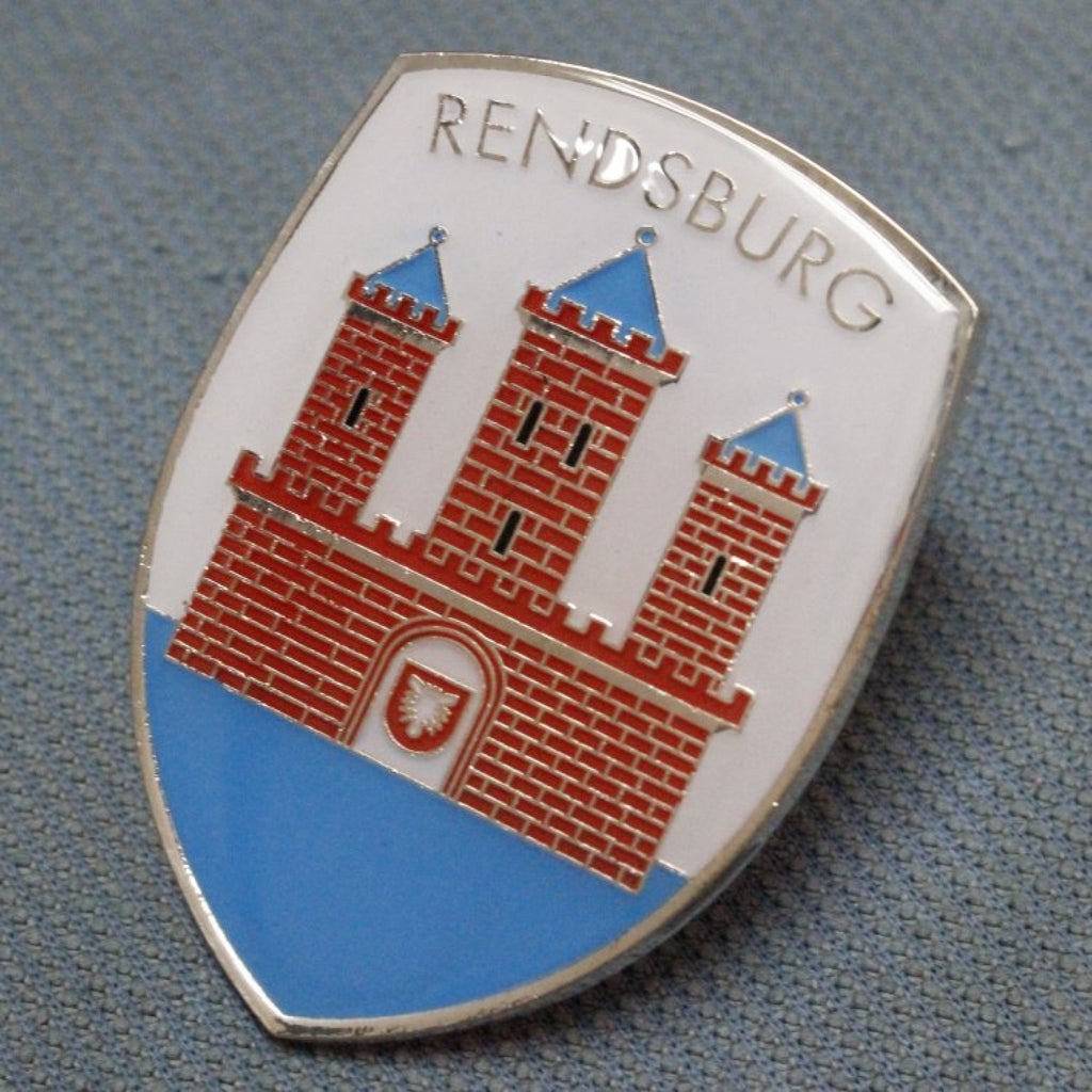 VW Rendsburg Crest Hood Badge