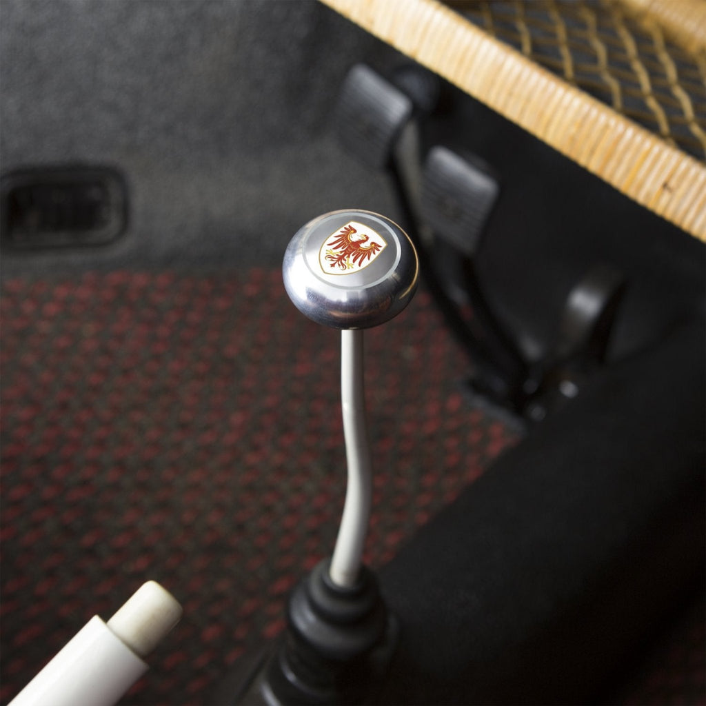 Brandenburg 2Pc Kit - Horn Button & Aluminum 10mm Shift Knob Bus Beetle Ghia