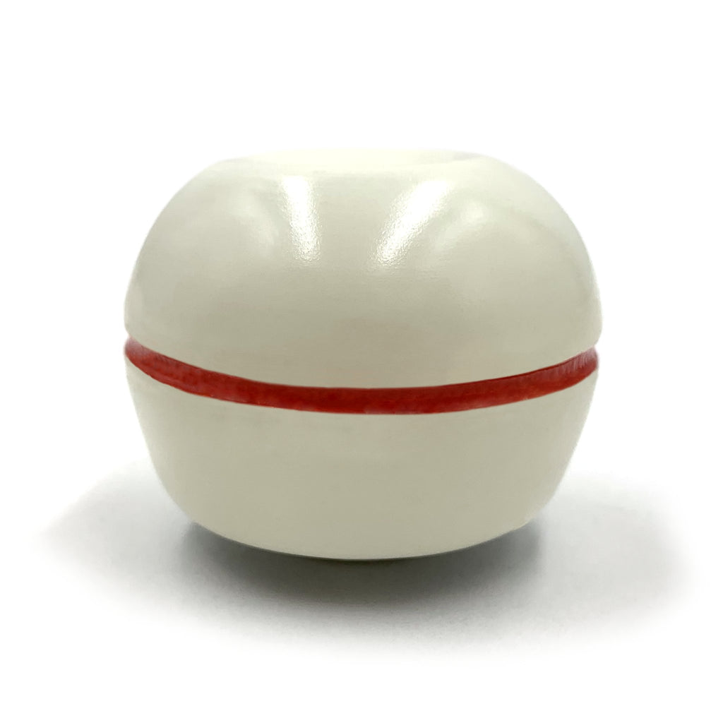 Ivory Hoffman Dimple Shift Knob w/ Red Stripe for 1947 - 1961 VW or Porsche 356