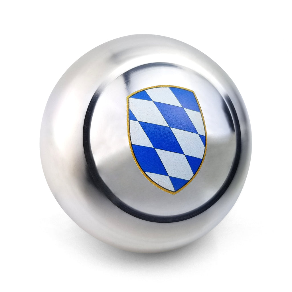 Aluminum Coat of Arms Bavaria Gear Shift Knob for Volkswagen Porsche