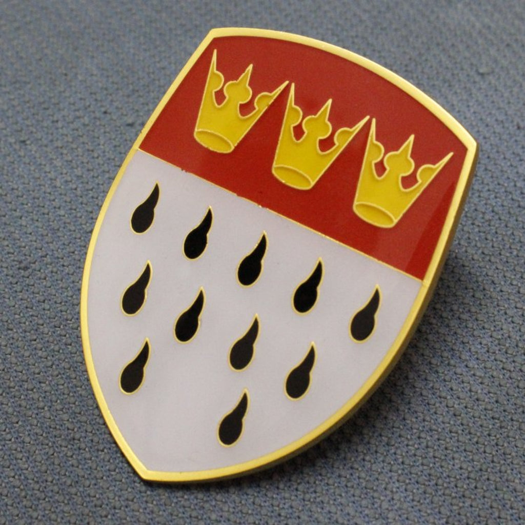 VW Cologne Flag / Crest (Koln) Hood Badge