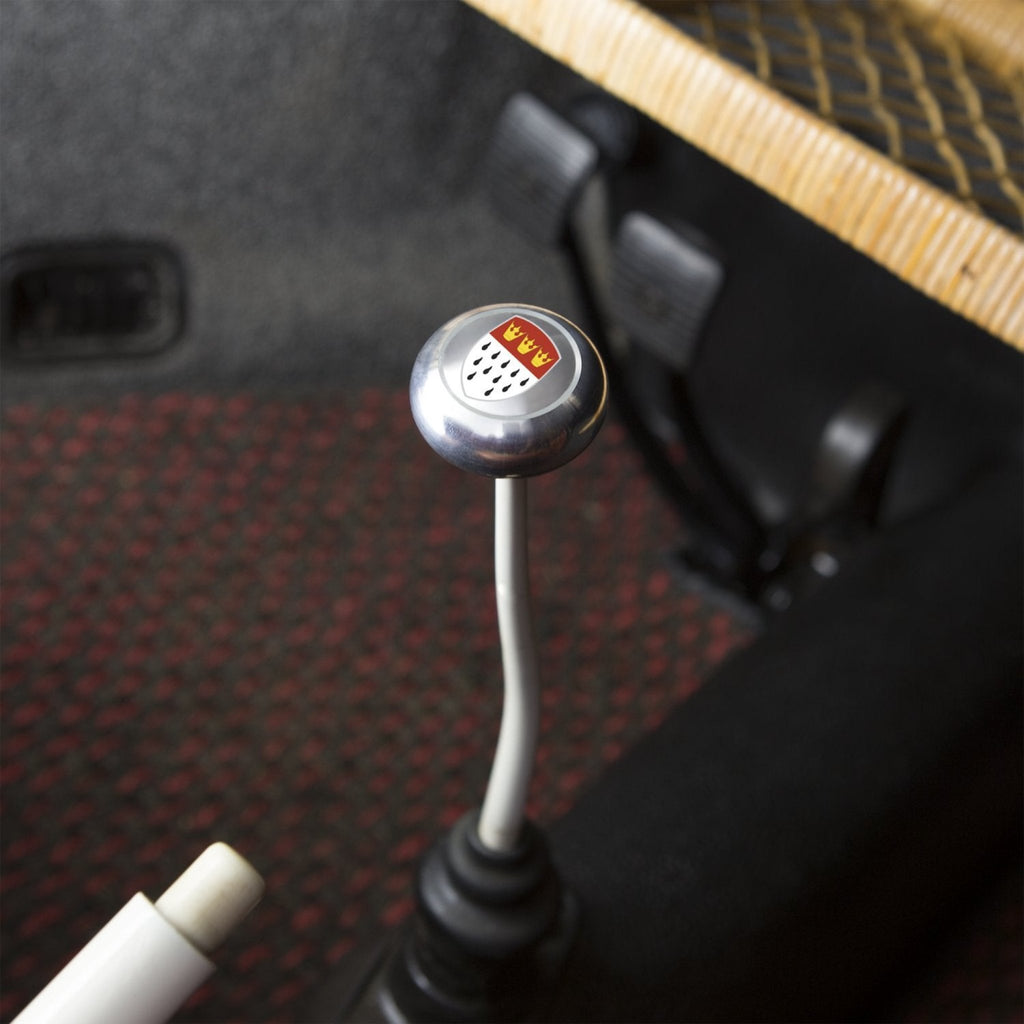 Cologne 2Pc Kit - Horn Button & Aluminum 7mm Shift Knob Bus Beetle Ghia Split
