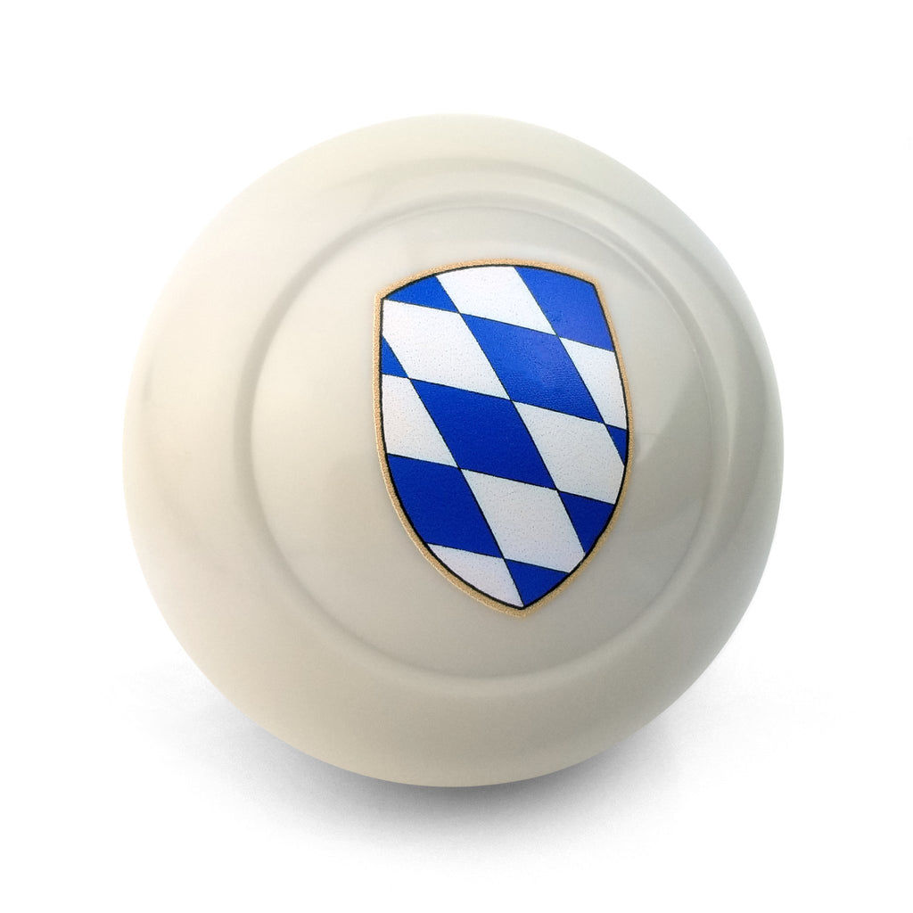 Ivory Coat of Arms Bavaria Gear Shift Knob for Volkswagen Porsche