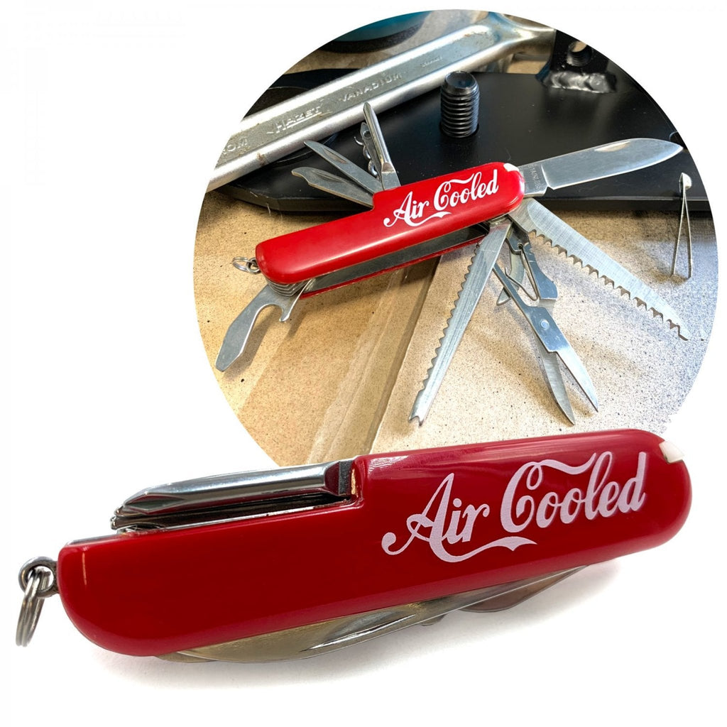 Aircooled 14 Tool Pocket Knife Multi-Tool ideal for Volkswagen & Porsche Fans