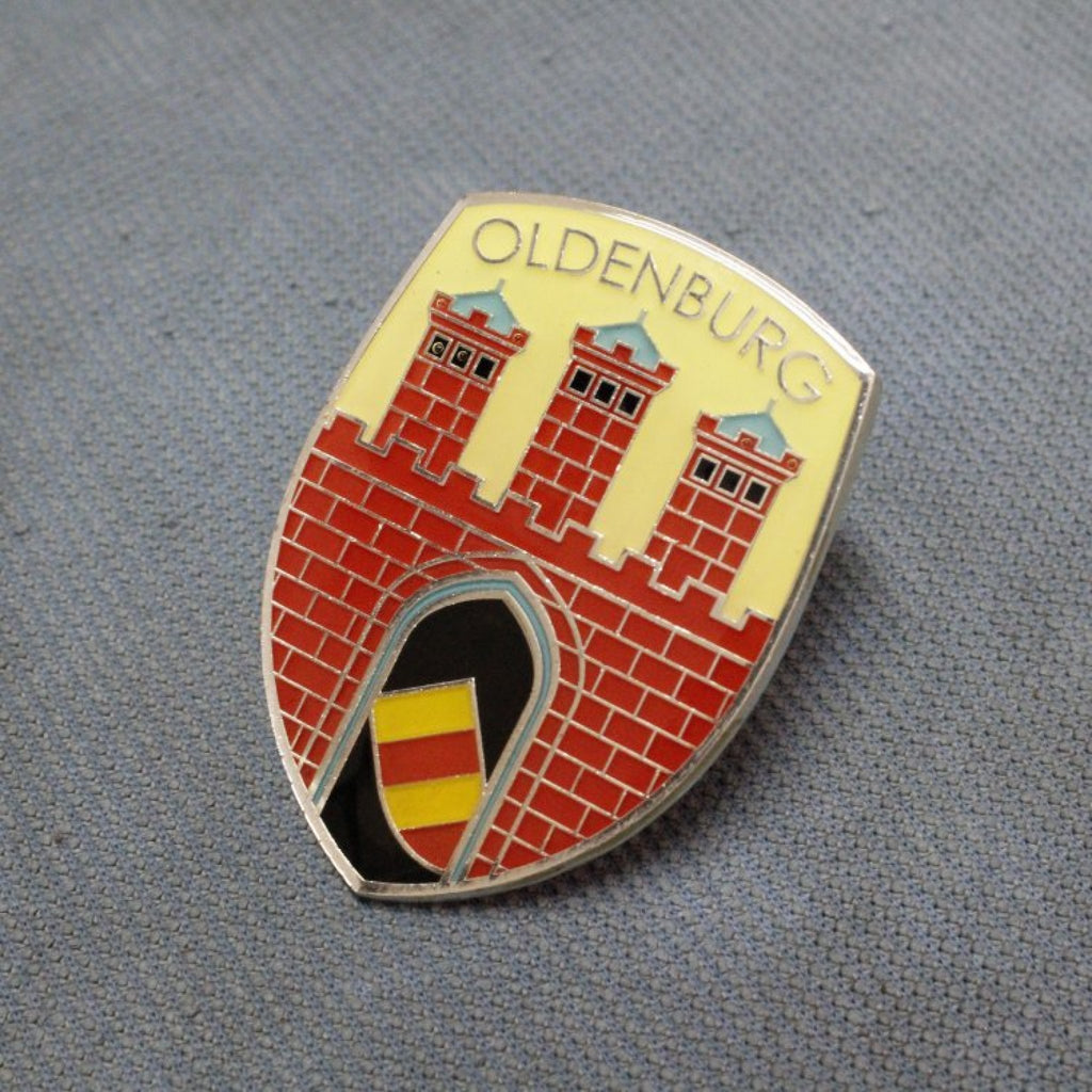 VW Oldenburg Crest Hood Badge Crest
