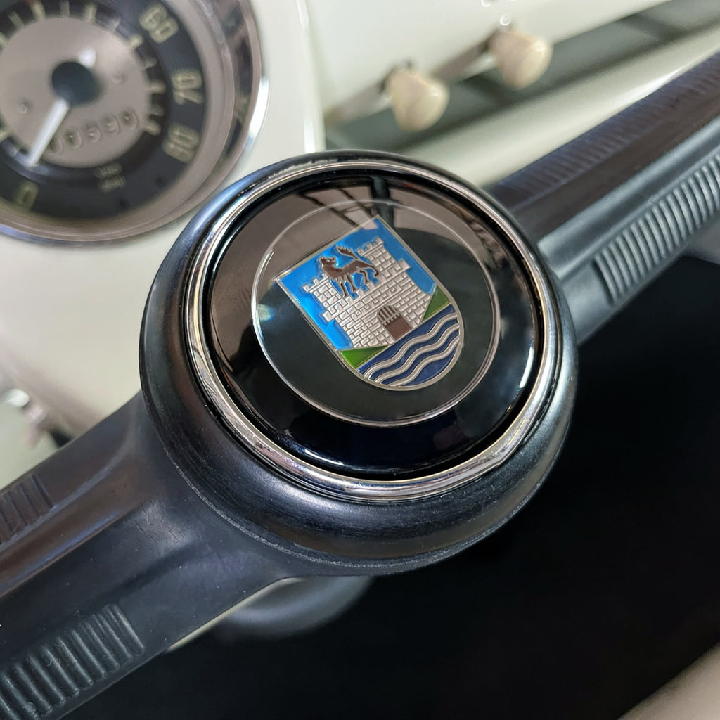Steering Wheel Wolfsburg Crest Horn Button for VW 56-60 Beetle T1 55-67 Bus T2