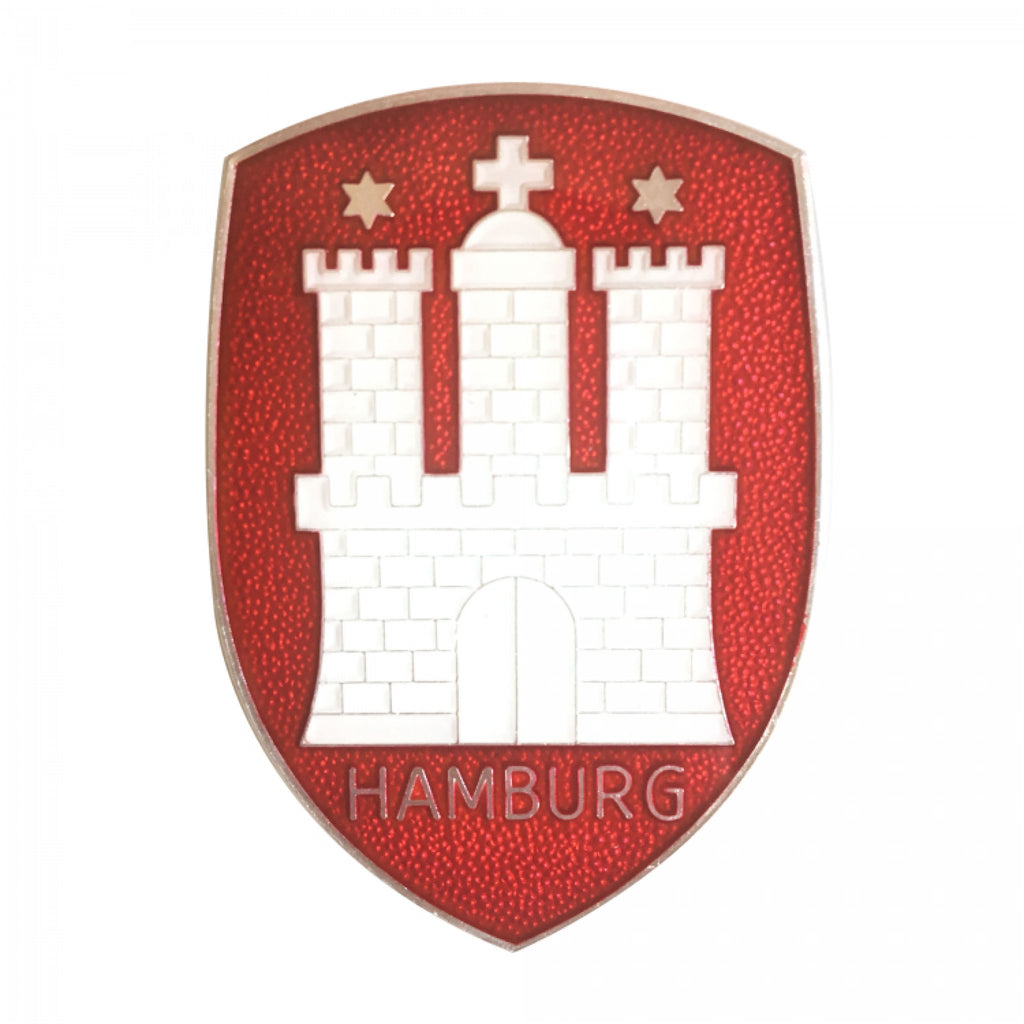 VW Hamburg Hood Badge Crest